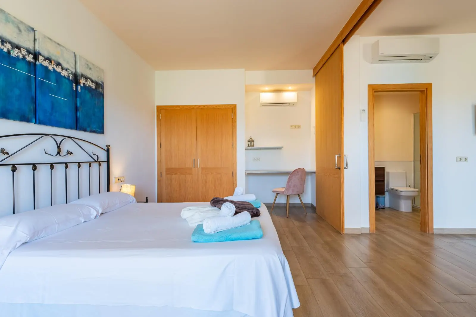 Suite con una camera, terrazza e vista